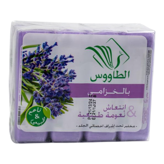 صابون الطاووس بالخزامى